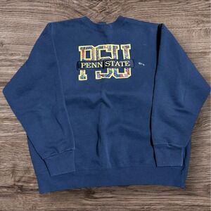 Penn State Nittany Lions Sweatshirt Mens XL NCAA College Football Paisley